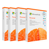 Software De Escritório  Licença Office 365 Personal  Microsoft Kit Office 365 Personal Com Licença De 12 Meses Em Formato Físico