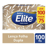 Softy's Elite Lenço Folha Dupla 100
