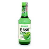 Soju Chum Churum Maça Verde 360ml Bebida Destilada Coreana