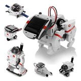 Solar Robot Toys 6 Em 1