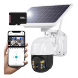 Solar Wifi Câmera Externa + Microsd