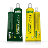 Solda Choque Brasilux Veda Choque Para Plasticos 300g 5 Unid