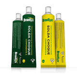 Solda Parachoque 300gr Brasilux Bicomp Adesivo Reparador 1un