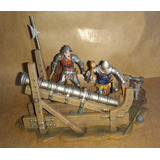 Soldados De Chumbo - Diorama Artilharia