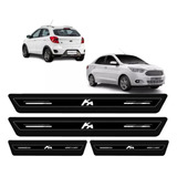 Soleira Adesiva Proteção Porta Ford Ka Sedan E Hatch Flex