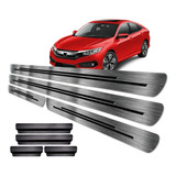Soleira Compatível Aço Inox Honda Civic Touring G10 2017+