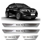 Soleira Nissan Kicks 4p Premium Aço