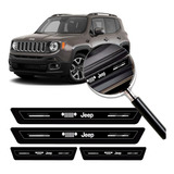 Soleira Protetor Porta Platinum Jeep Renegade
