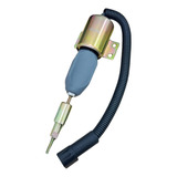 Solenoide Parada Mwm Cummins 12v Conector Redondo Ik7620