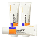 Solosite Gel 85g Curativo Pomada Hidrogel Amorfo - 3 Unid 