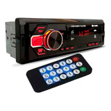 Som P/ Carro Radio Fm Mp3 Bluetooth Usb Sd Card Aux Controle