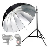 Sombrinha Rebatedora Godox 150cm Branca Ou