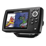 Sonar Com Gps Helix 5 Humminbird Tela Colorida 5.0 Chirp G3