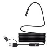 Sonda Câmera Inspeção Boroscopio Celular Android Pc Usb 2met