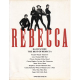 Songbook Rebecca The Best Of Band Score Japan (raríssimo)
