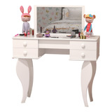 Sonho De Princesa: Penteadeira Iris Infantil Branco