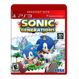 Sonic Generations - Ps3 Midia Fisica