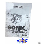 Sonic The Hedgehog Manual De Instrução