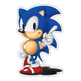 Sonic The Hedgehog Mega Drive - 4 Adesivos - Pt-000130