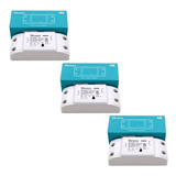 Sonoff Básico 1ch Interruptor Wifi Automação Kit 3 Unid