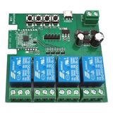 Sonoff Wifi Módulo 4ch Relé Dc5v-32v Função Contínuo/pulso
