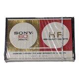 Sony - C-60hf 60 Minutos Fita Cassete Virgem Lacrada Japão