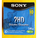 Sony 2hd 1.44mb Cx.c/10 Disquetes Bazar Mks
