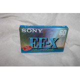 Sony Ef-x 60 Fita K7 Virgem Lacrada Antiga V/unidade -tdk-