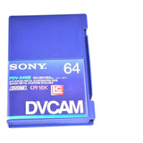 Sony Fita Video Dvcam Pdv-64me Standard 64 Minutos