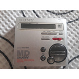 Sony Md Walkman Mz-r70 + 20 Mini Discs Com 6 Novos/lacrados