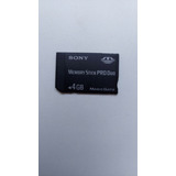 Sony Memory Stick Pro Duo 4gb