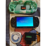 Sony Psp 3001 Slim Portátil Desbloqueado Permanente Umd Case Silicone Antigo Emulador Ps Nintendo N64 Gba Xbox Ds 