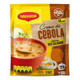 Sopa Creme Instantânea Maggi Creme De Cebola Com Queijo Para Cozinhar Cebola Em Pacote 68 G