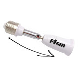 Soquete Bocal Prolongador Articulado Lampada E27 - 140mm
