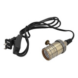 Soquete De Luminária Pendente Vintage E27/e26 Decorativo Ret