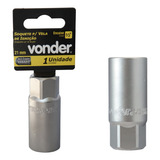 Soquete Longo Para Vela Ignição Automotiva 21mm Vonder