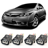 Soquete Plug Conector Bobina De Ignição Honda Civic Kit C4