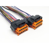 Soquete Plug Conector P/ Farol Renault Master 14 A 18 02 Pçs
