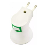 Soquete Premium Bocal P/ Lampada E27 C/ Tomada C/ Lig/deslig