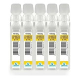 Soro Fisiológico 0,9% Ésteril Ampola Flaconete 10ml - 50 Uni