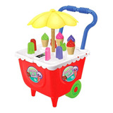 Sorveteria Carrinho De Sorvete Colorido - Brinquedo Infantil