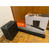 Soundbar Jbl Cinema Sb160 2.1 Canais Subwoofer Sem Fio 110w