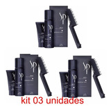 Sp Men Gradual Tone Kit 03unid Wella Tonalizante_preto Masc.