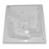 Spa Quadrado 2x2 - Completo Com Hidro - Promoção Com Cascata