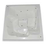 Spa Quadrado 2x2 Completo - Hidro + Aquecedor + Cromoterapia