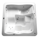 Spa Quadrado 2x2 Completo - Hidro + Aquecedor + Cromoterapia