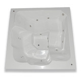 Spa Quadrado 2x2 Completo - Hidro + Aquecedor + Cromoterapia