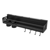 Spice Rack Organizador Prateleira Pendurado Ganchos Cozinha