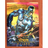 Spider Man Fleer 1995 Card Masterpieces Venom 7 Marvel