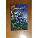 Spider Man Fleer 1995 Card Ultraprint Lizard Marvel Lagarto